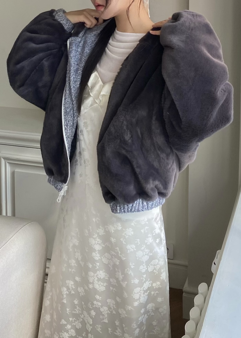 OUPPT東大門㊣實拍女士新品25秋冬休閑職業熱賣推薦夾克雙面OUPPT夾克