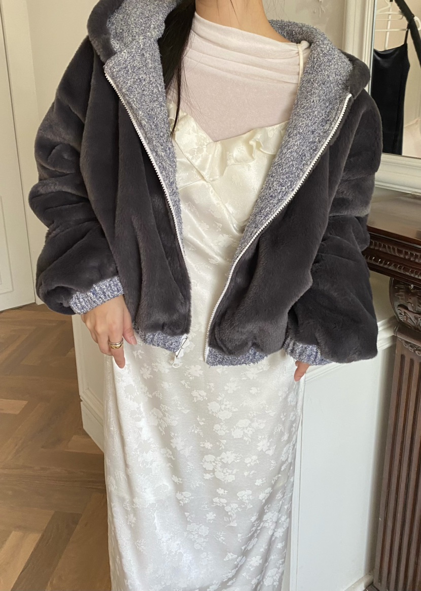 OUPPT東大門㊣實拍女士新品25秋冬休閑職業熱賣推薦夾克雙面OUPPT夾克