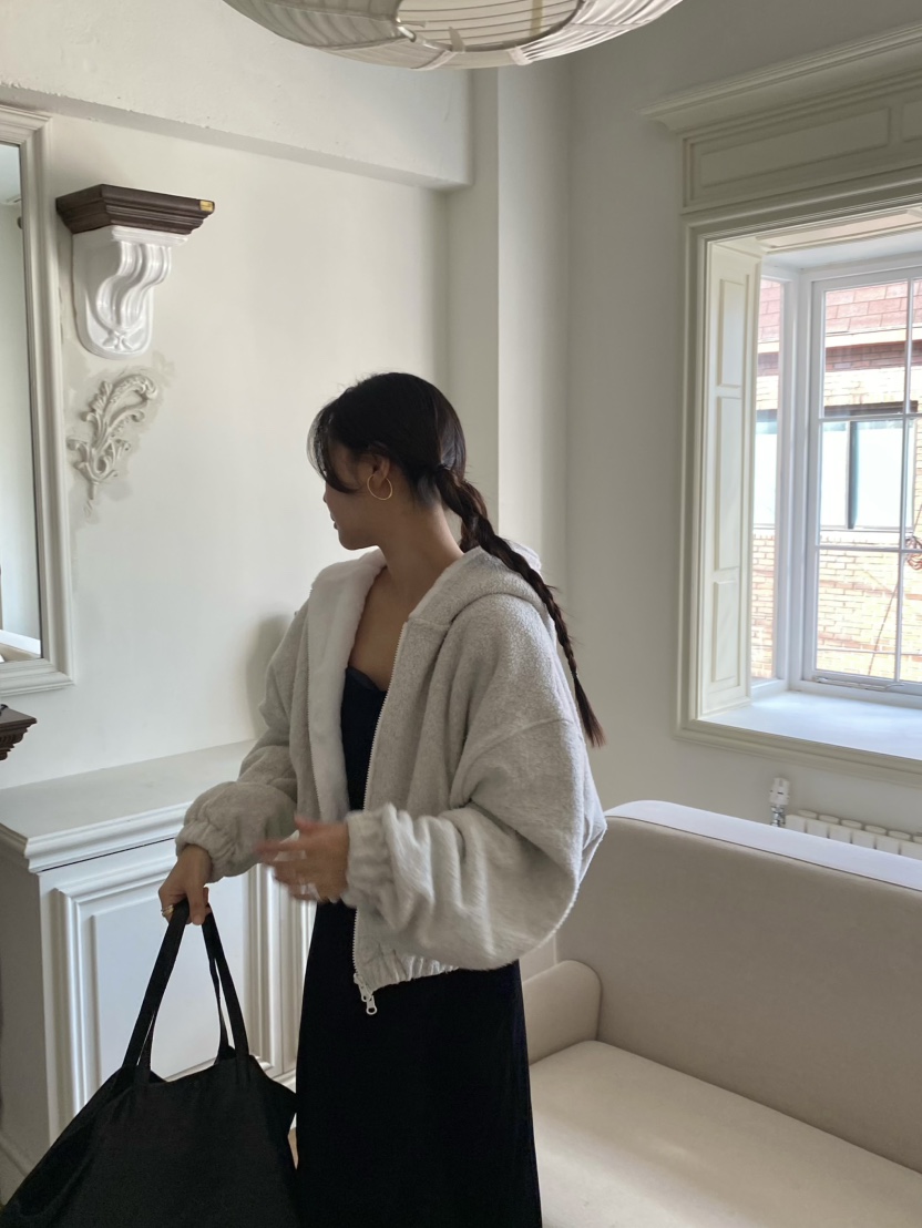 OUPPT東大門㊣實拍女士新品25秋冬休閑職業熱賣推薦夾克雙面OUPPT夾克