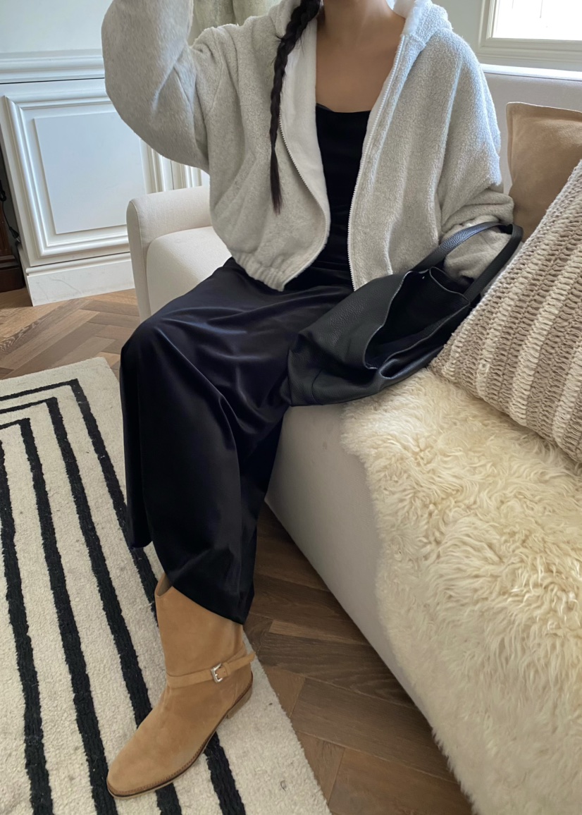 OUPPT東大門㊣實拍女士新品25秋冬休閑職業熱賣推薦夾克雙面OUPPT夾克