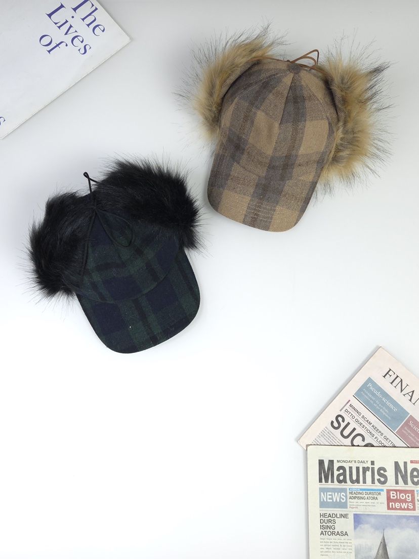 THE HAT-P東大門㊣直郵女裝新款時尚熱賣25秋冬推薦帽子格紋THE HAT帽子