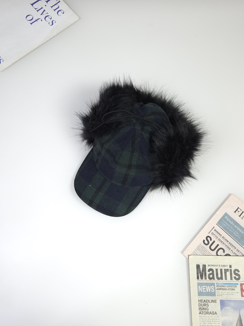 THE HAT-P東大門㊣直郵女裝新款時尚熱賣25秋冬推薦帽子格紋THE HAT帽子圖色2