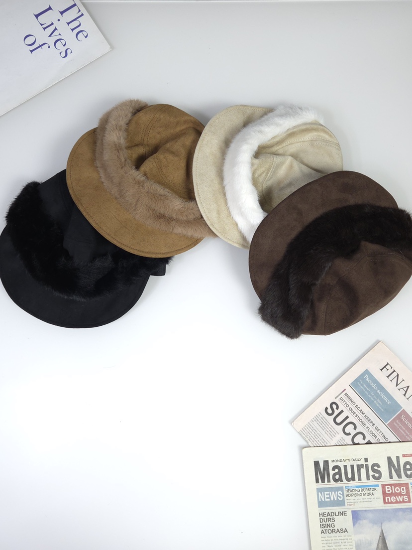 THE HAT-P韓國直郵㊣女裝新款人氣25秋冬時尚熱賣帽子毛皮THE HAT帽子