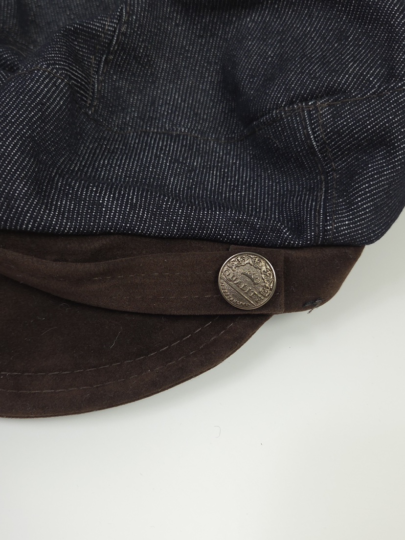 THE HAT-P韓國直郵㊣女裝新款人氣職業休閑推薦熱賣帽子紐扣THE HAT帽子