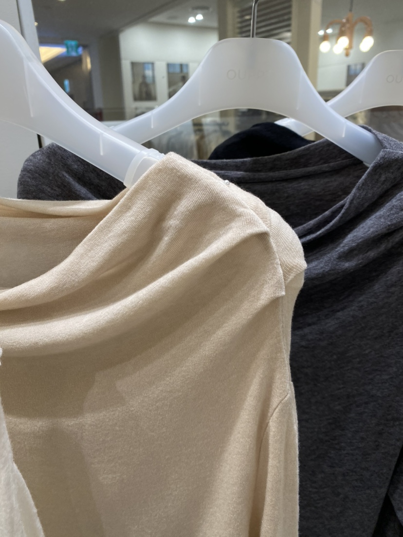 OUPPT東大門㊣代購女裝新款推薦職業休閑人氣25秋冬長袖T恤OUPPT長袖T恤