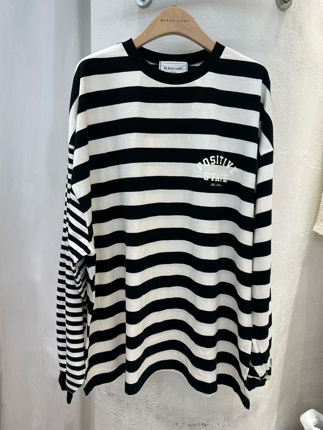 BLACK LADY韓國代購㊣女士新品25秋冬推薦熱賣時尚長袖T恤BLACK LADY長袖T恤