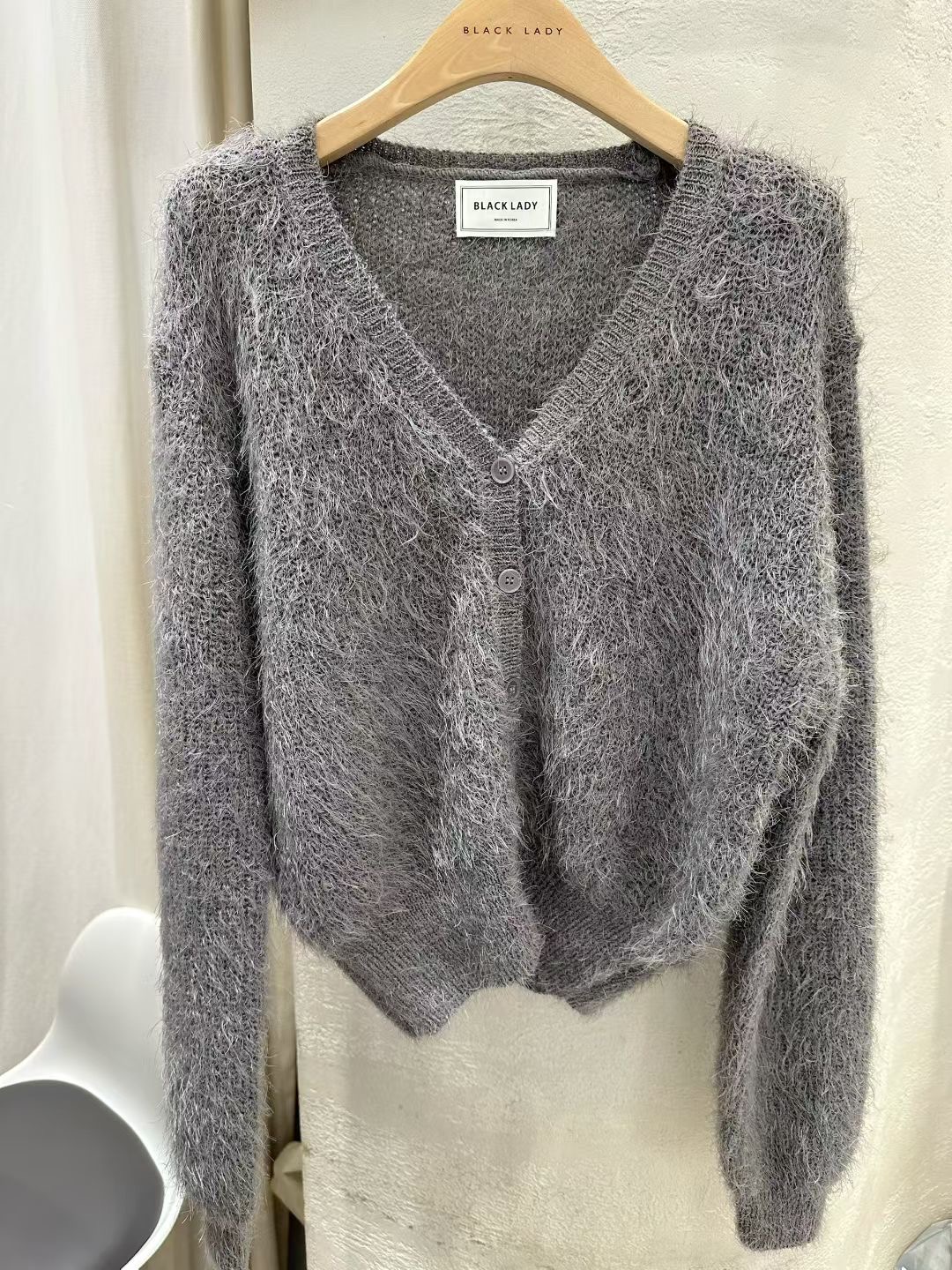 BLACK LADY韓國代購㊣女士新款職業熱賣時尚推薦人氣針織衫BLACK LADY針織衫圖色3