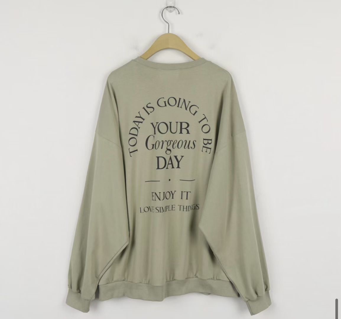 BLACK LADY東大門㊣代購女士新品休閑人氣推薦25秋冬長袖T恤BLACK LADY長袖T恤圖色2