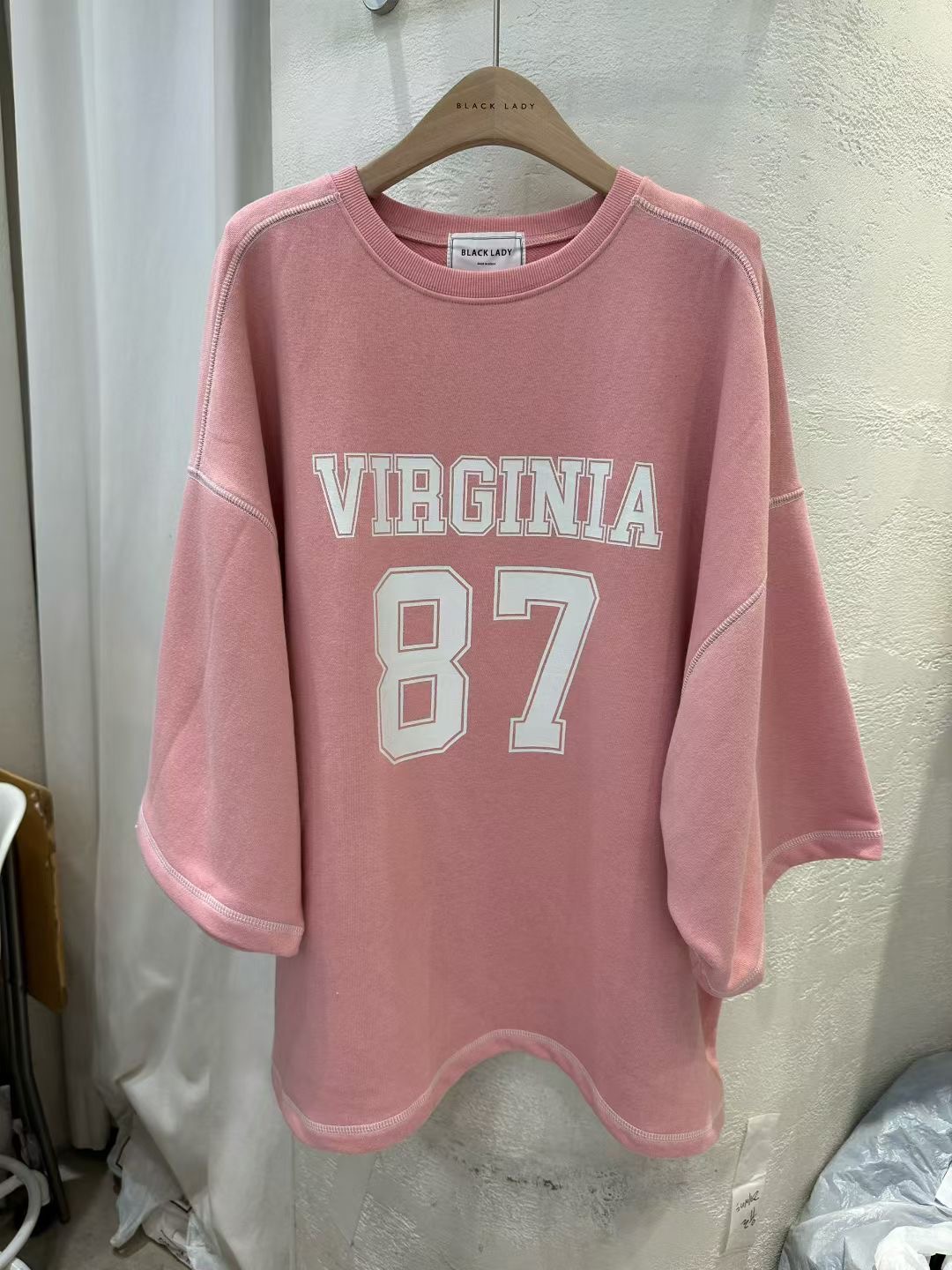 BLACK LADY東大門㊣實拍女士新款職業25秋冬人氣熱賣時尚T恤BLACK LADYT恤圖色1