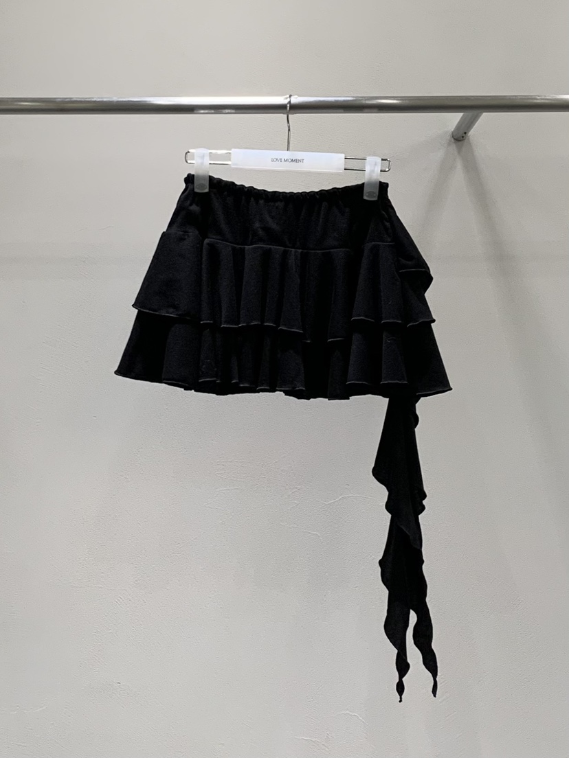 LOVE MOMENT韓國直郵㊣女士新款休閑推薦25秋冬裙褲荷葉邊LOVE MOMENT裙褲圖色2