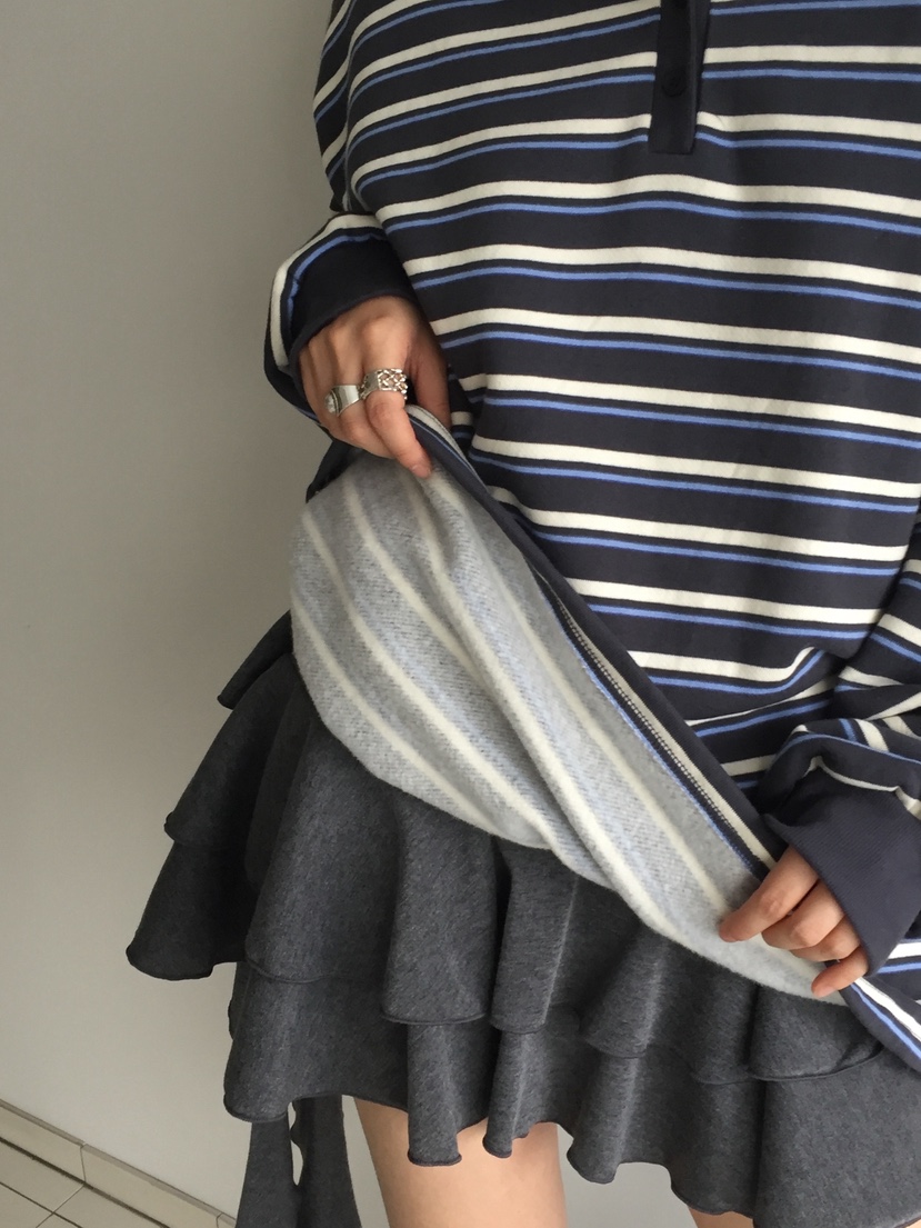 LOVE MOMENT韓國代購㊣女裝新款推薦時尚25秋冬休閑長袖T恤LOVE MOMENT長袖T恤