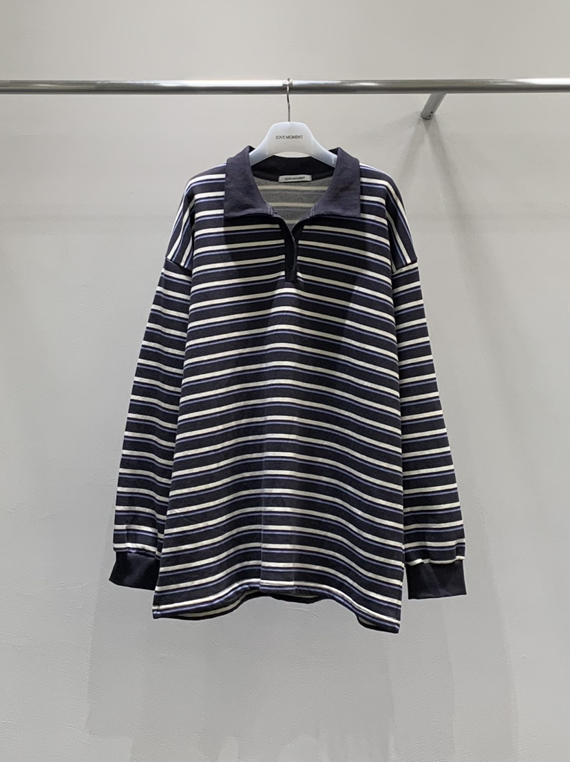 LOVE MOMENT韓國代購㊣女裝新款推薦時尚25秋冬休閑長袖T恤LOVE MOMENT長袖T恤圖色2