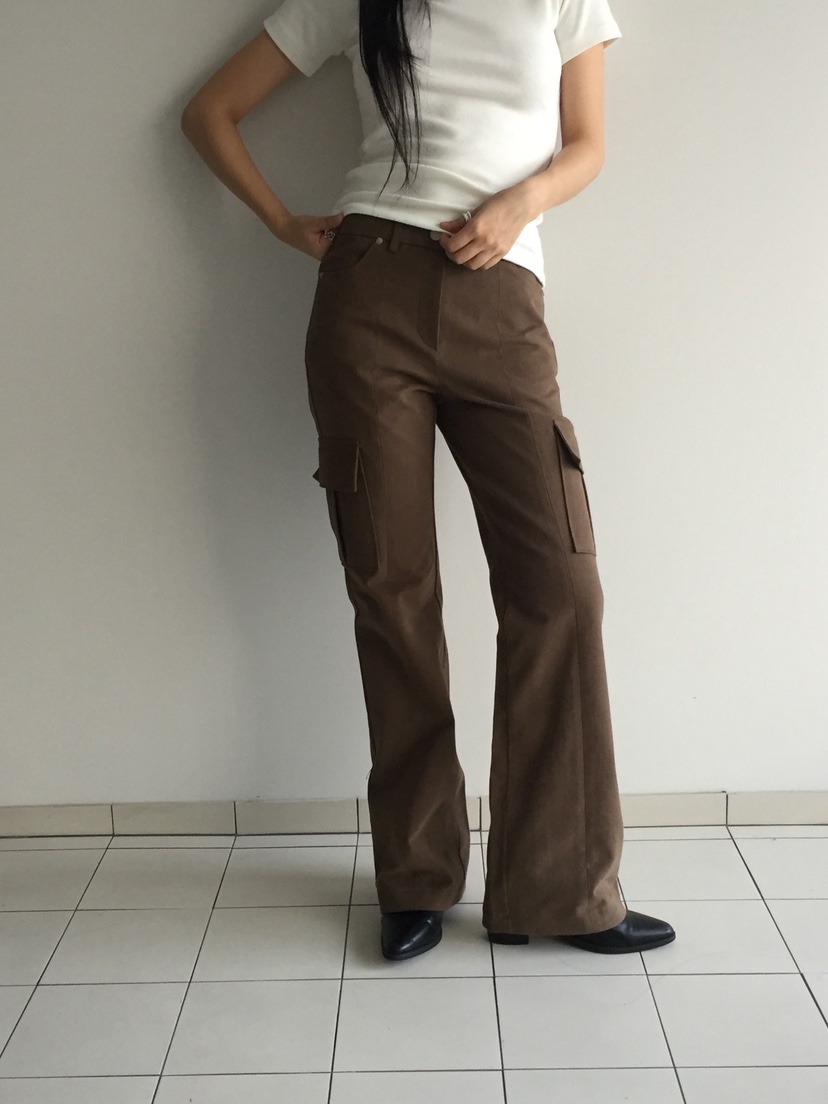 LOVE MOMENT韓國代購㊣女士新款職業休閑25秋冬熱賣休閑褲LOVE MOMENT休閑褲