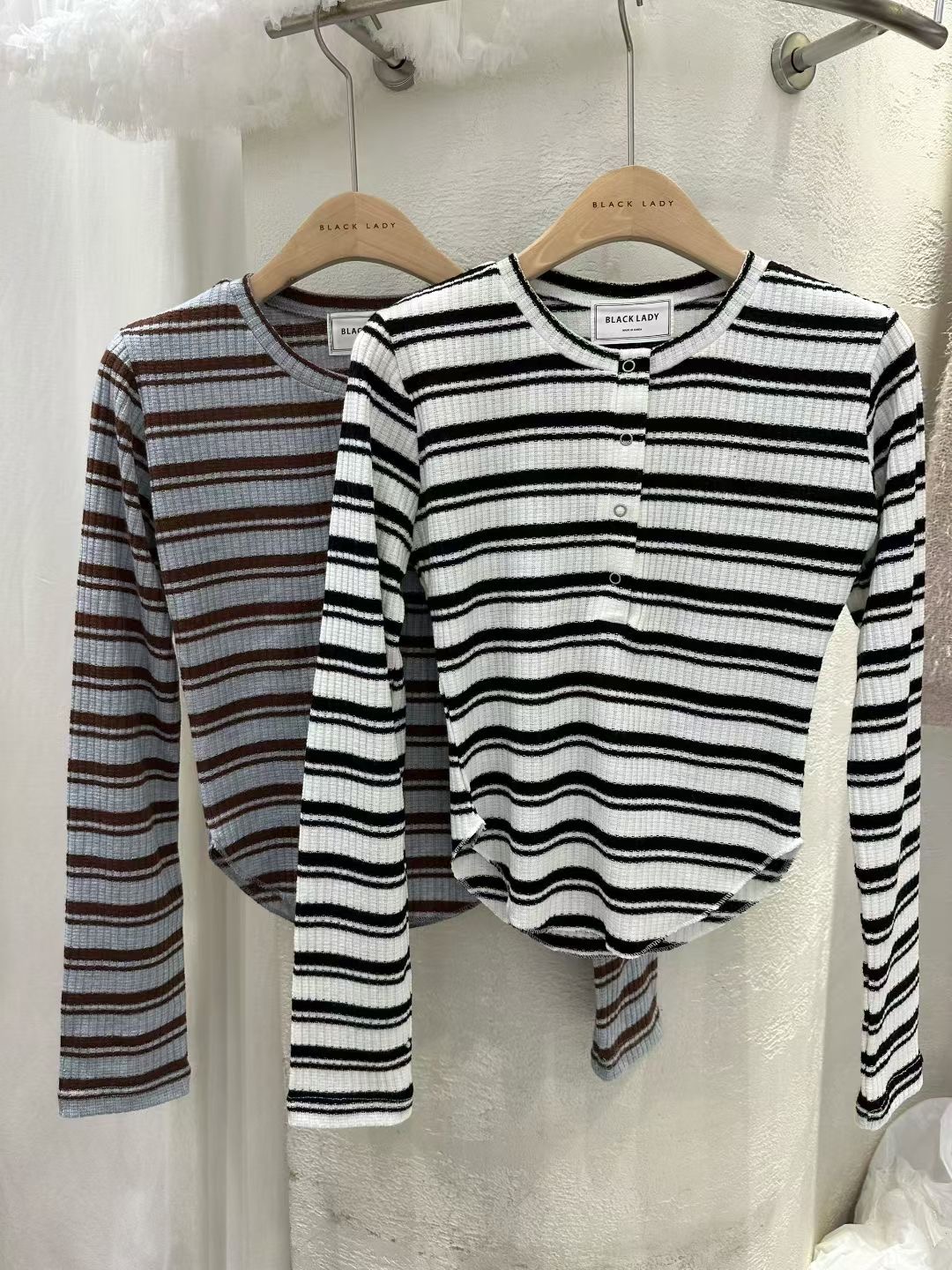 BLACK LADY東大門㊣直郵女士新款人氣時尚熱賣25秋冬針織衫BLACK LADY針織衫圖色1左一色