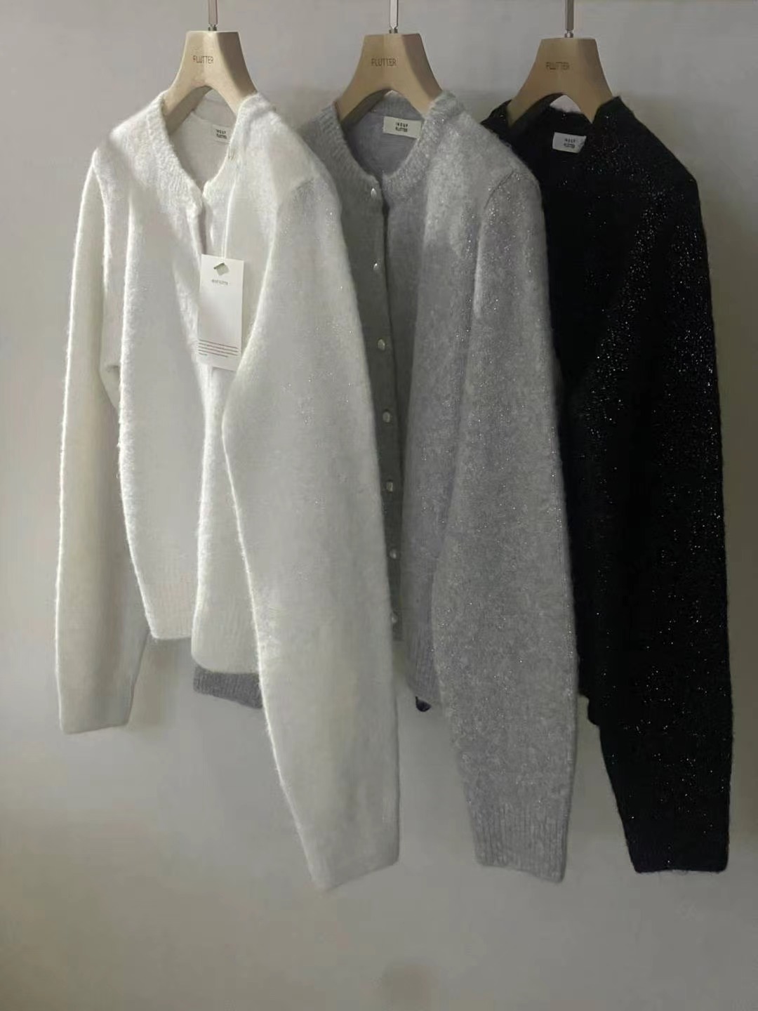 FLUTTER韓國直郵㊣女裝新款職業時尚人氣25秋冬休閑推薦針織衫FLUTTER/INOUF針織衫圖色1左一色