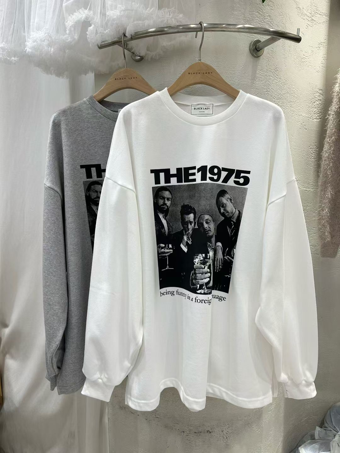 BLACK LADY東大門㊣代購女裝新品熱賣25秋冬職業時尚長袖T恤BLACK LADY長袖T恤