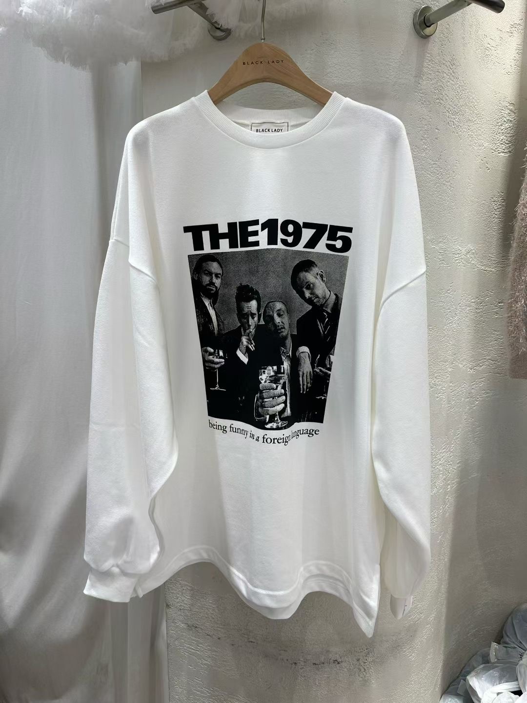 BLACK LADY東大門㊣代購女裝新品熱賣25秋冬職業時尚長袖T恤BLACK LADY長袖T恤圖色1