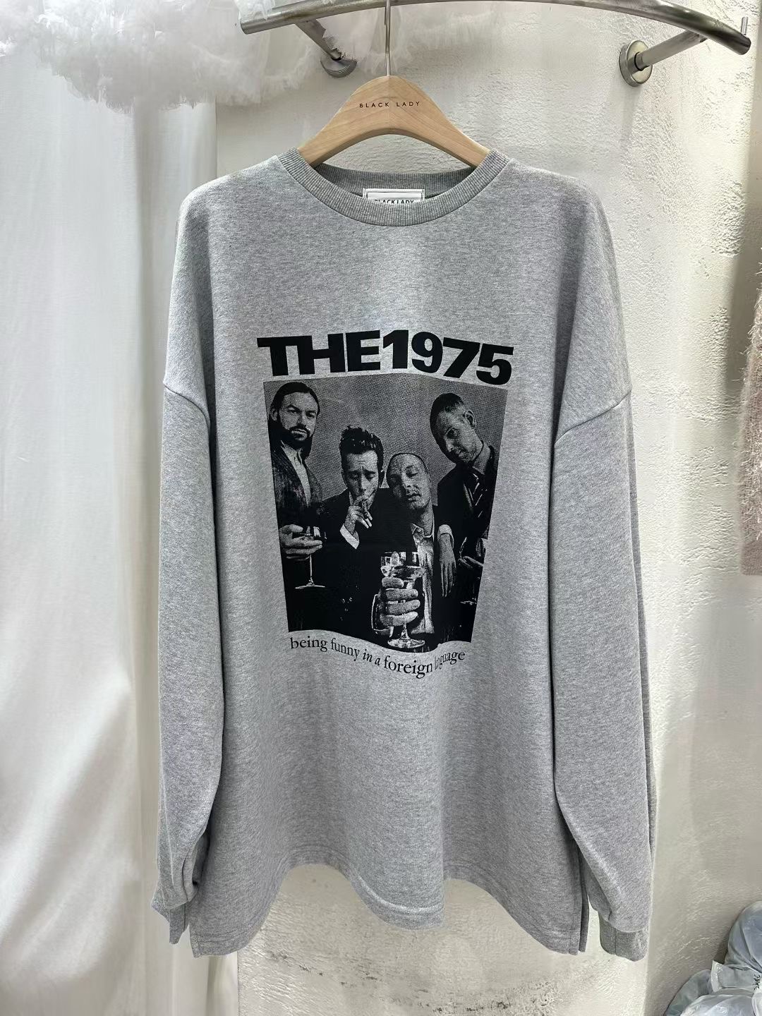 BLACK LADY東大門㊣代購女裝新品熱賣25秋冬職業時尚長袖T恤BLACK LADY長袖T恤圖色2