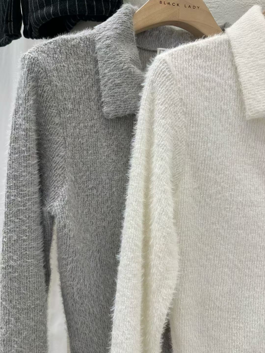 BLACK LADY東大門㊣實拍女士新款職業人氣休閑時尚推薦針織衫BLACK LADY針織衫