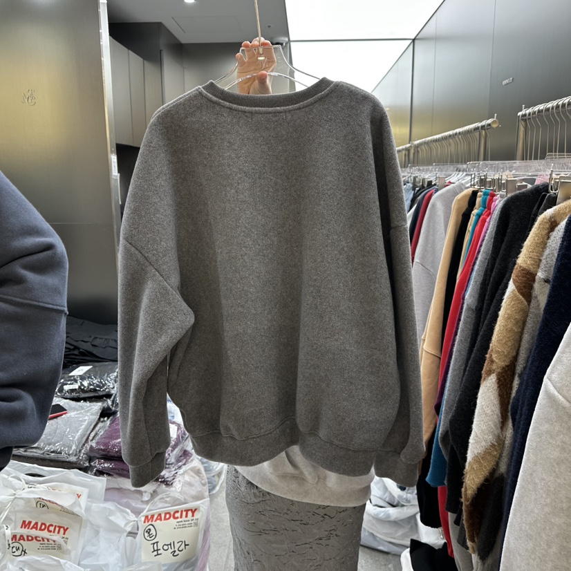 MADCITY東大門㊣實拍女裝新品推薦人氣熱賣休閑25秋冬職業衛衣MADCITY衛衣