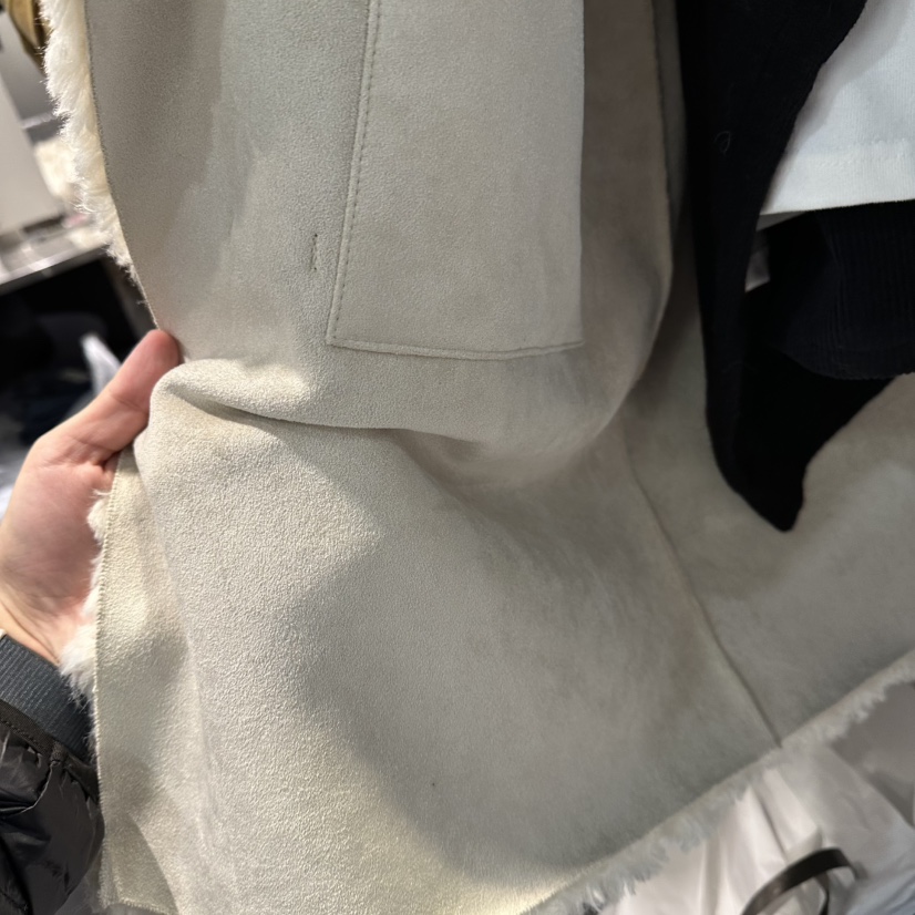 EL BOSQUE東大門㊣直郵女裝新款時尚中長款大衣里外穿羊毛雙面EL BOSQUE中長款大衣