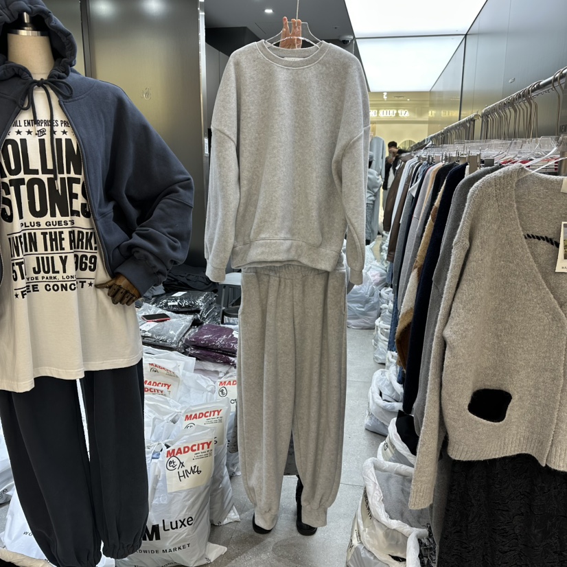 MADCITY韓國代購㊣女士新品25秋冬職業熱賣人氣時尚休閑休閑褲MADCITY休閑褲