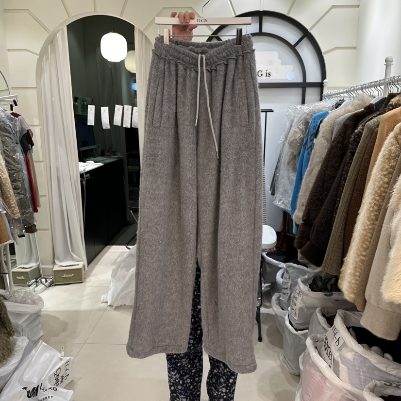 EGG IS韓國直郵㊣女士新款人氣時尚推薦職業休閑熱賣休閑褲EGG IS休閑褲圖色1