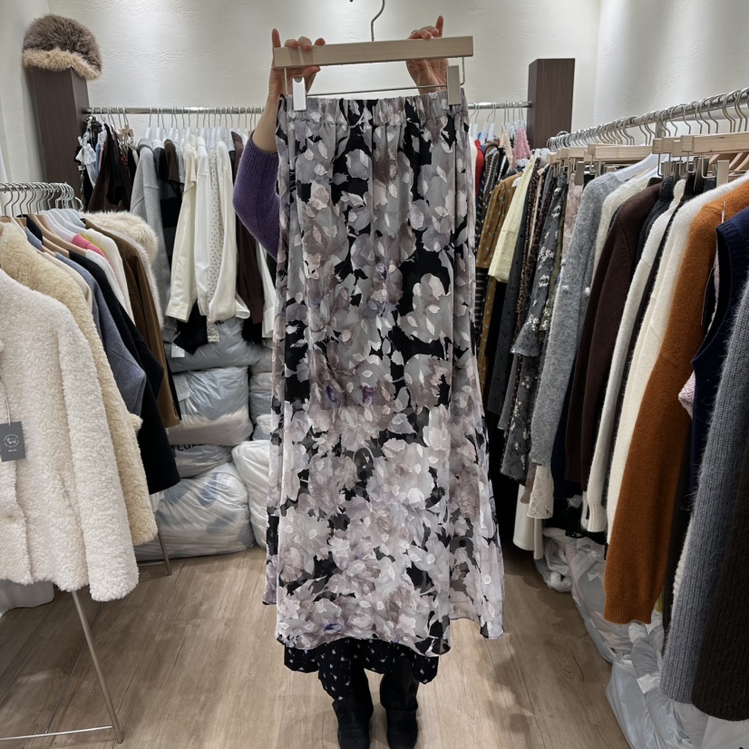 HANSUNGHYUN東大門㊣代購女裝新品人氣職業休閑推薦25秋冬長裙HANSUNGHYUN長裙