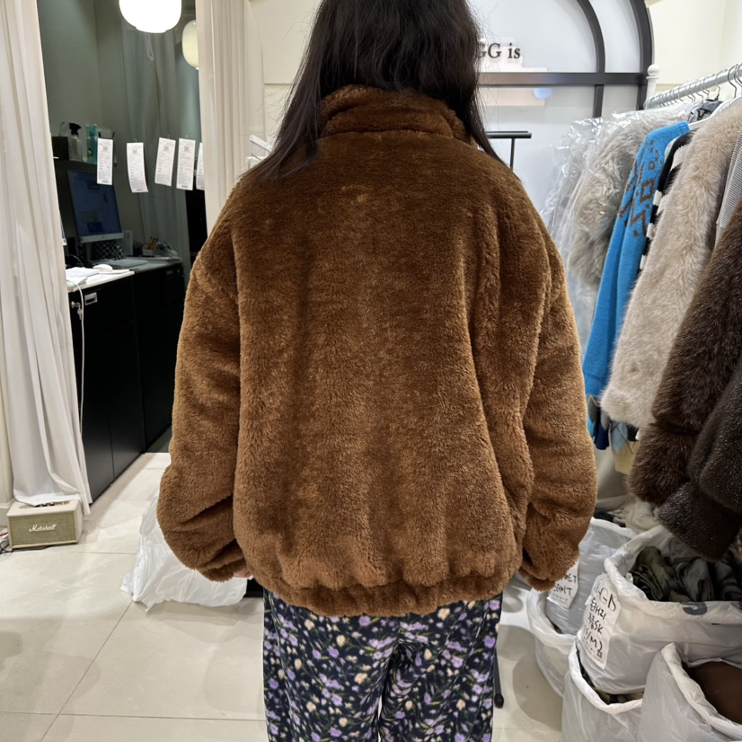 EGG IS東大門㊣直郵女裝新款推薦25秋冬熱賣短款棉服兩面穿EGG IS短款棉服