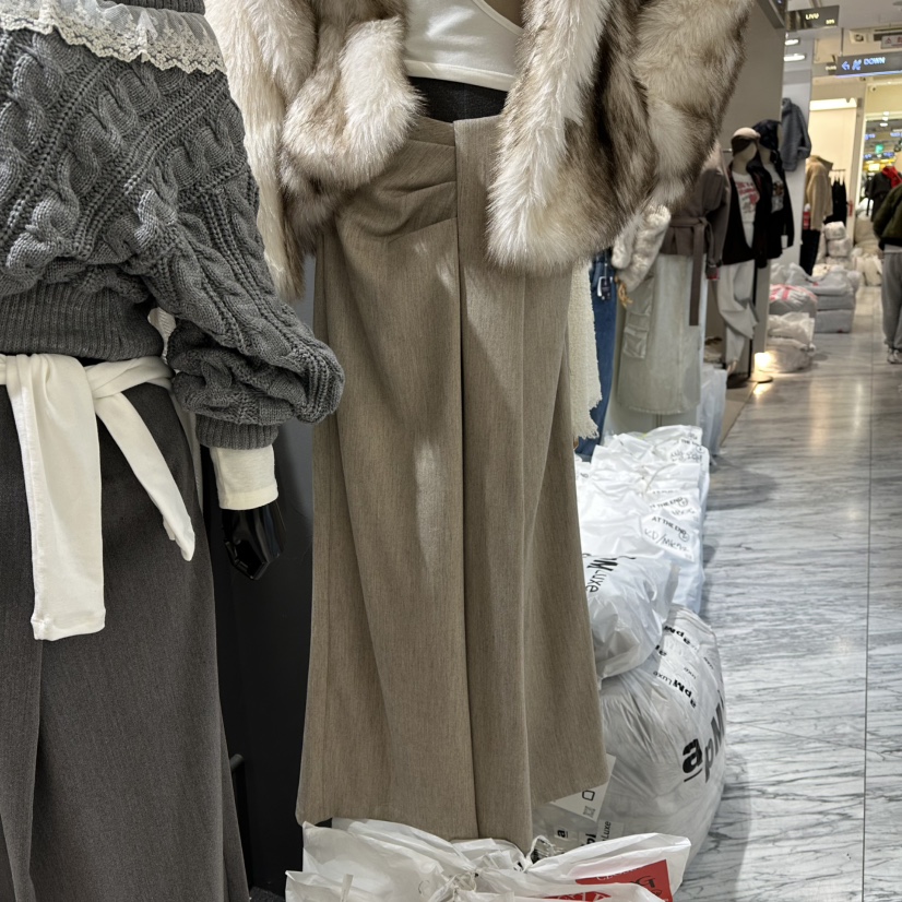 RARE CLOSET東大門㊣實拍女士新品25秋冬時尚人氣休閑褲羊毛RARE CLOSET休閑褲圖色1