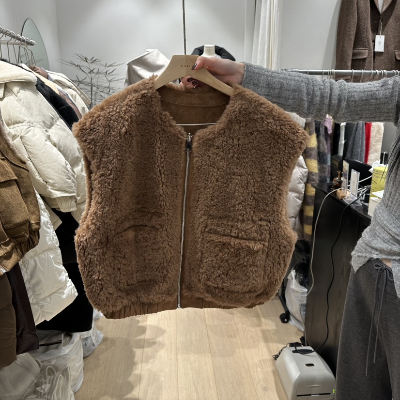 DDAY東大門㊣代購女士新款推薦休閑熱賣職業時尚馬甲里外穿DDAY馬甲