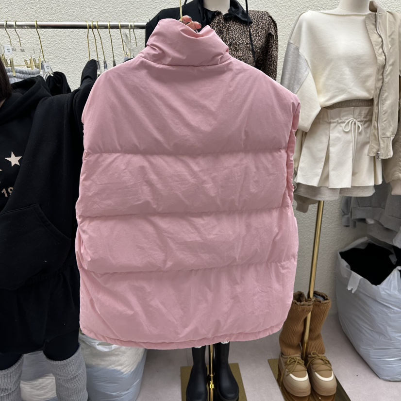 DRAWING東大門㊣直郵女裝新款休閑職業時尚熱賣推薦人氣馬甲絨DRAWING馬甲