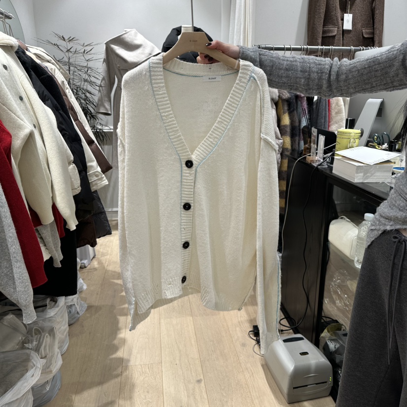 DDAY東大門㊣代購女士新品職業25秋冬推薦休閑人氣時尚針織衫DDAY針織衫圖色1