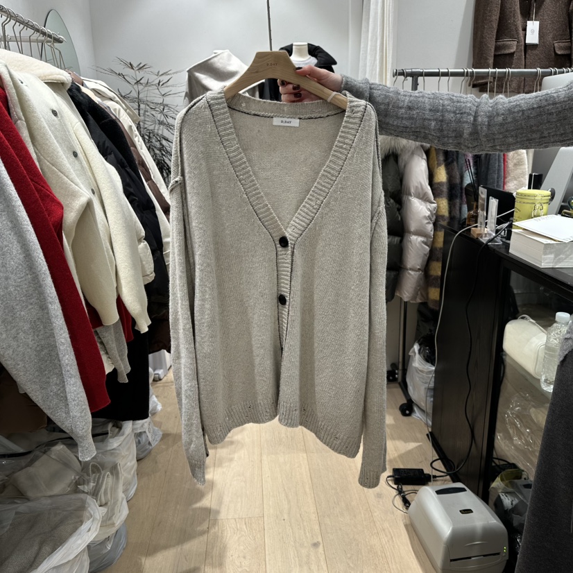 DDAY東大門㊣代購女士新品職業25秋冬推薦休閑人氣時尚針織衫DDAY針織衫圖色2