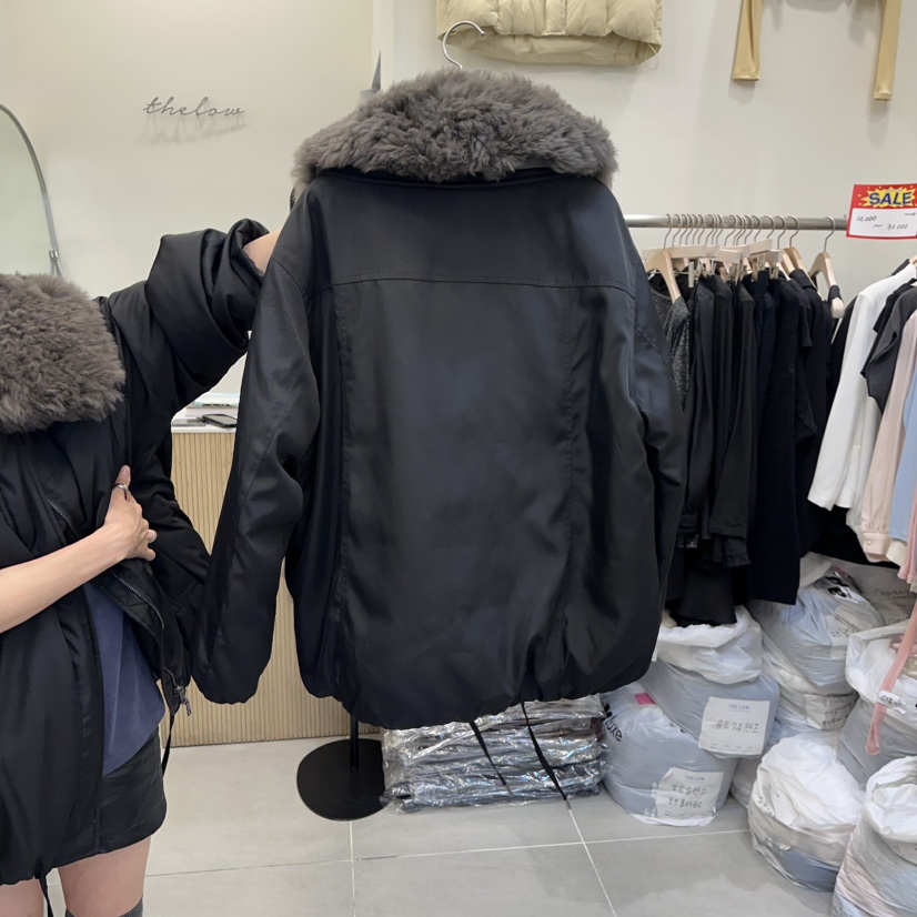 THE LOW東大門㊣實拍女士新品25秋冬人氣休閑推薦短款羽絨服THE LOW短款羽絨服