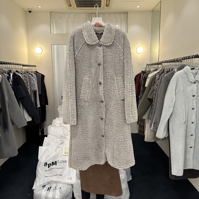 BLISS東大門㊣直郵女裝新款推薦時尚熱賣人氣職業中長款大衣BLISS中長款大衣圖色1