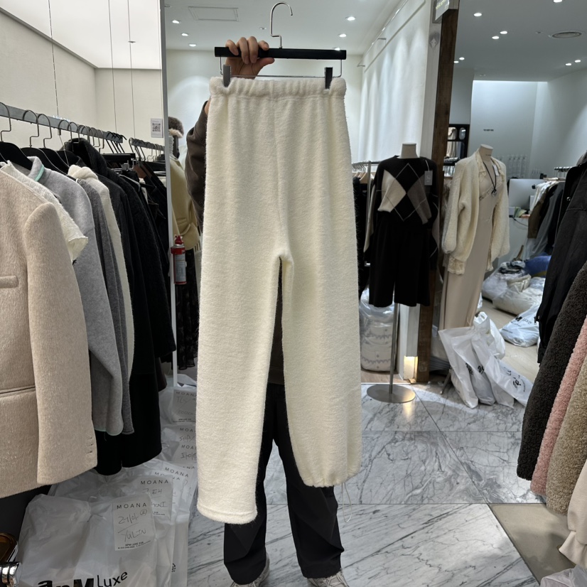 MOANA韓國代購㊣女士新款人氣推薦25秋冬職業時尚休閑褲柔軟MOANA休閑褲