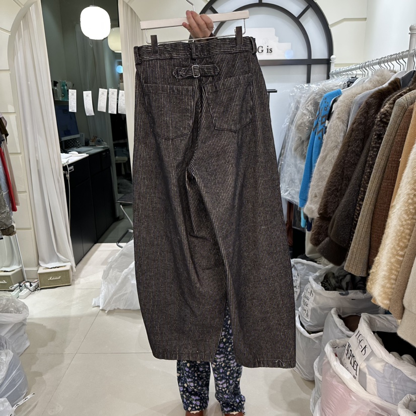 EGG IS韓國代購㊣女裝新款職業時尚25秋冬休閑人氣熱賣休閑褲EGG IS休閑褲