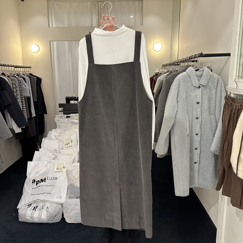 BLISS東大門㊣實拍女裝新品25秋冬休閑職業熱賣連衣裙不含內搭BLISS連衣裙