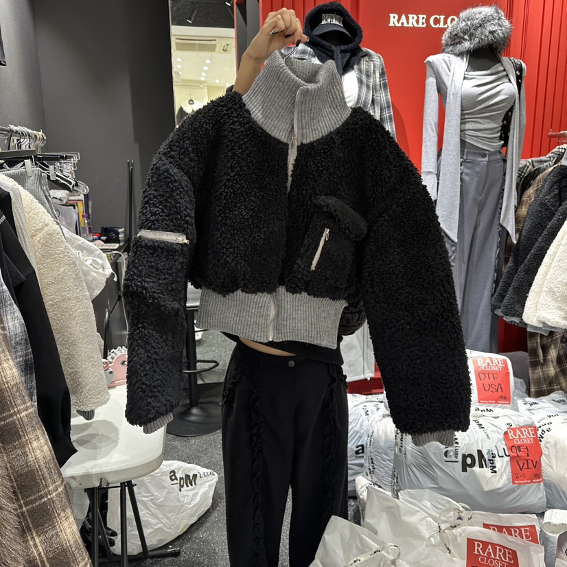 RARE CLOSET東大門㊣直郵女裝新品人氣熱賣時尚職業25秋冬夾克RARE CLOSET夾克圖色2