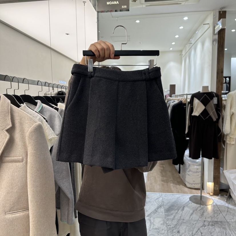 MOANA韓國直郵㊣女士新品25秋冬職業休閑熱賣時尚人氣推薦短褲MOANA短褲圖色2