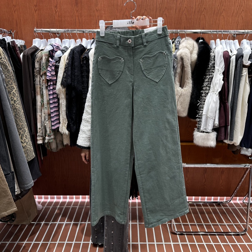 ILLO東大門㊣直郵女裝新品休閑時尚職業熱賣推薦人氣休閑褲ILLO休閑褲圖色2