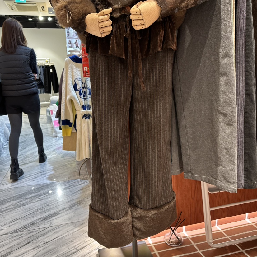 ILLO韓國代購㊣女裝新品25秋冬職業熱賣推薦人氣時尚休閑褲ILLO休閑褲圖色1