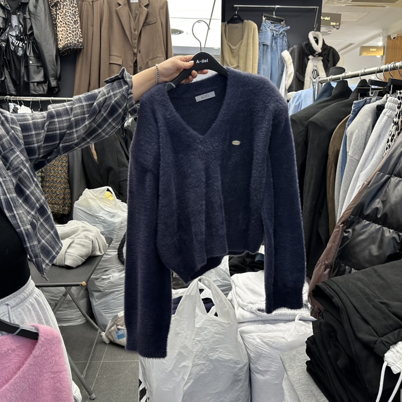 A-DEL東大門㊣直郵女士新品時尚職業人氣推薦熱賣休閑針織衫A-DEL針織衫圖色3