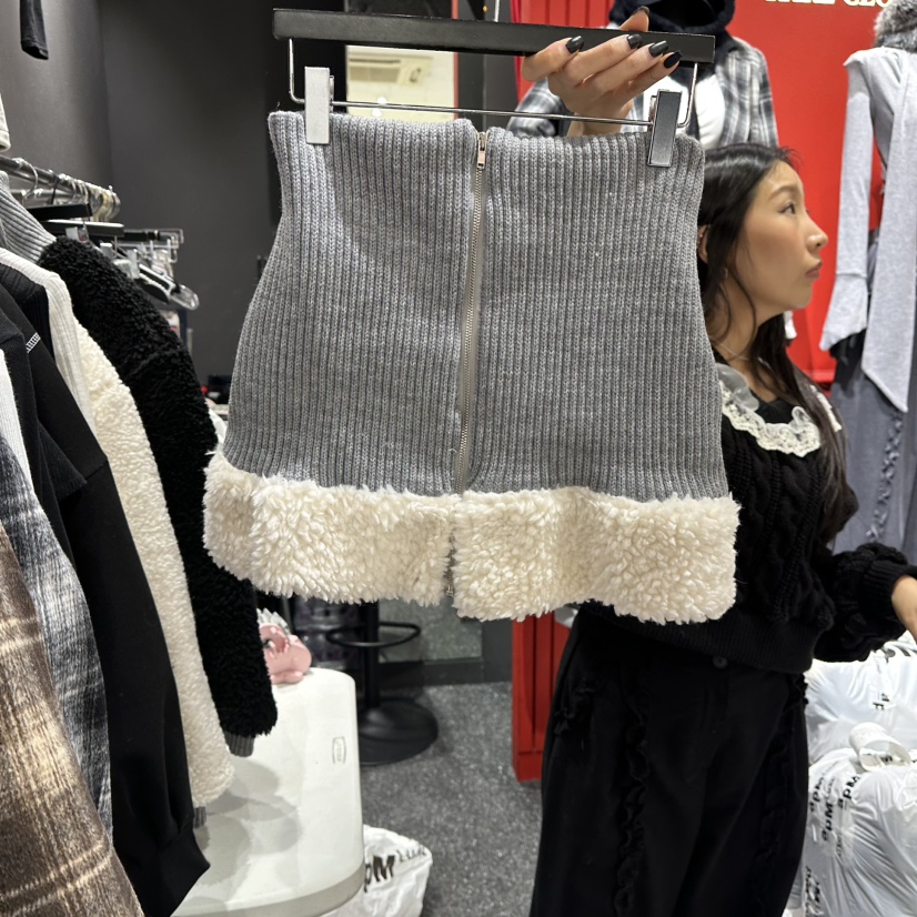 RARE CLOSET韓國直郵㊣女士新品職業推薦休閑熱賣25秋冬短裙RARE CLOSET短裙圖色2