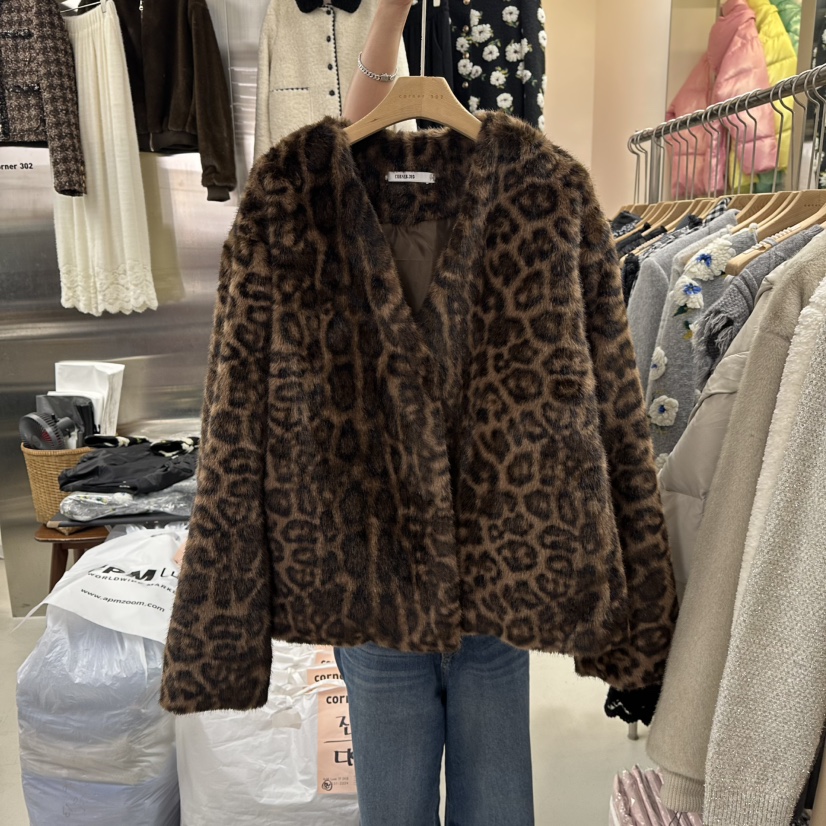 CORNER韓國代購㊣女裝新款職業休閑熱賣人氣推薦時尚短款大衣CORNER.302短款大衣圖色1