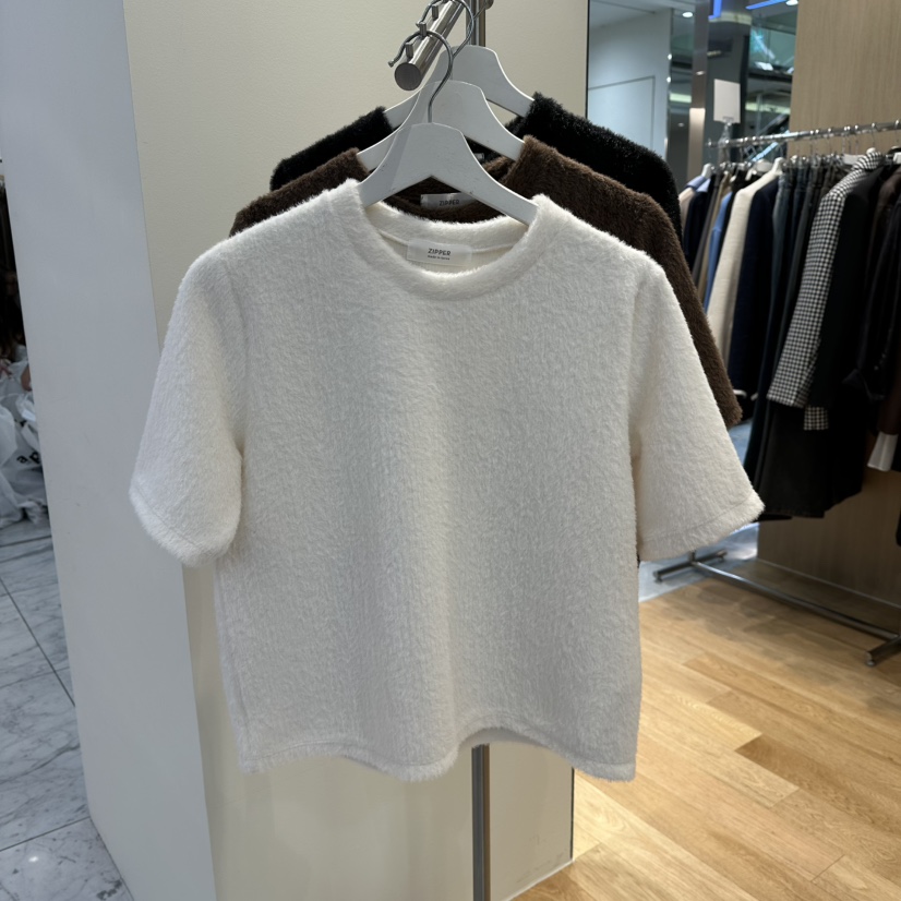 ZIPPER東大門㊣實拍女士新款人氣職業休閑推薦熱賣25秋冬T恤ZIPPERT恤圖色1