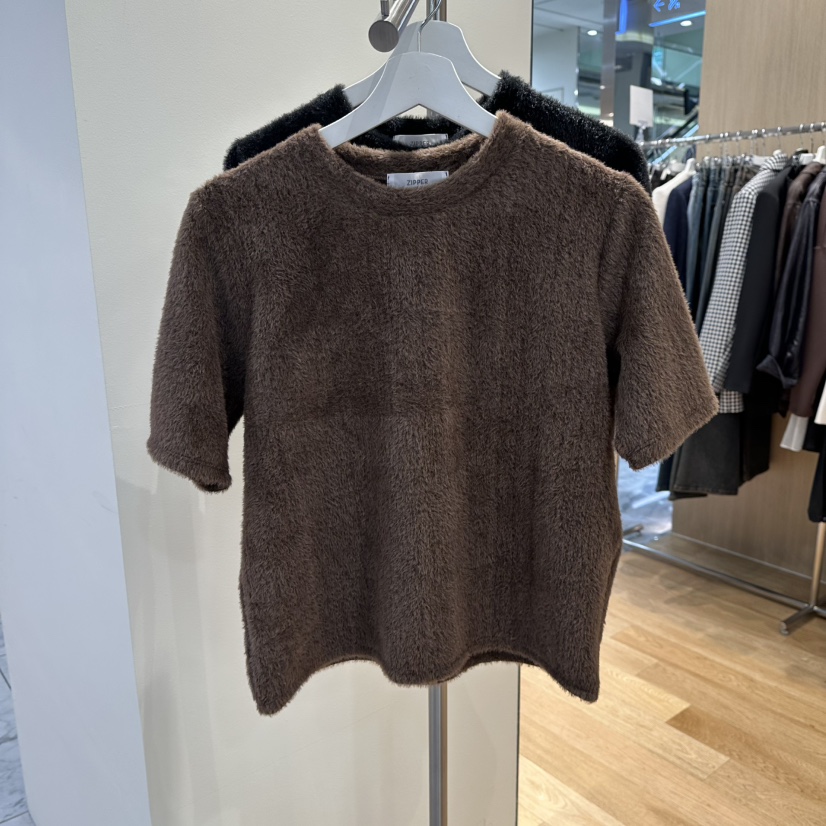 ZIPPER東大門㊣實拍女士新款人氣職業休閑推薦熱賣25秋冬T恤ZIPPERT恤圖色2