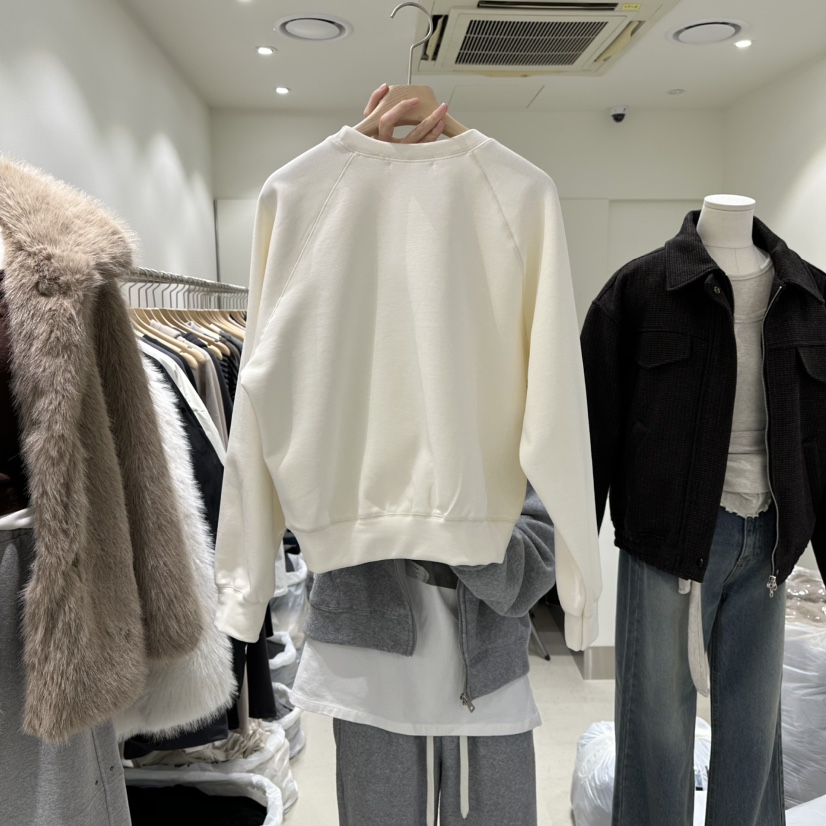 GLORY東大門㊣實拍女裝新款時尚熱賣25秋冬職業休閑衛衣加絨GLORY衛衣