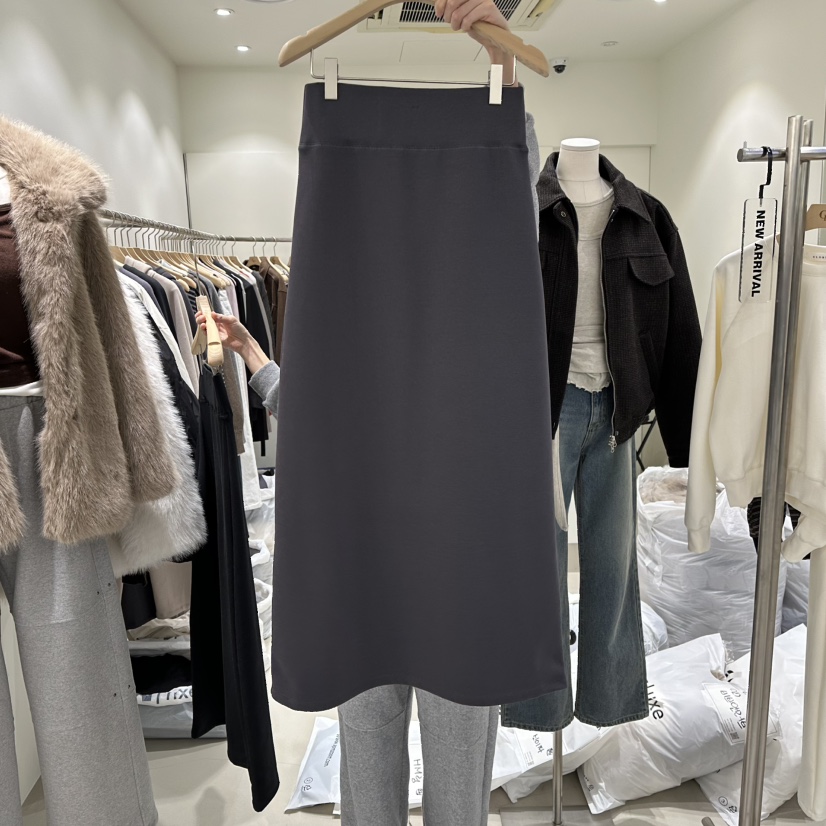 GLORY東大門㊣實拍女士新品人氣熱賣25秋冬時尚職業休閑長裙GLORY長裙圖色2